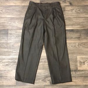 Italian made dress pants - Brown - 32